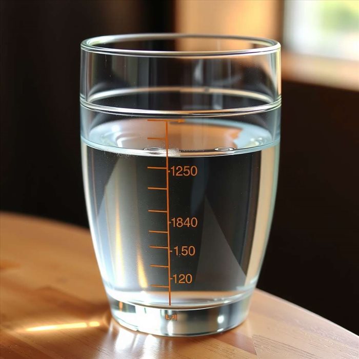 Conversion de 60 ml en cl