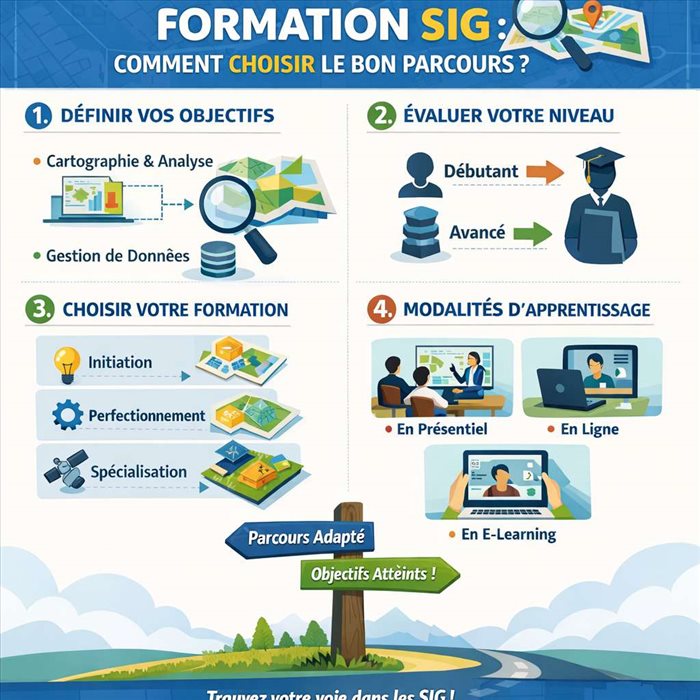 Formation SIG : comment choisir le bon parcours ? 