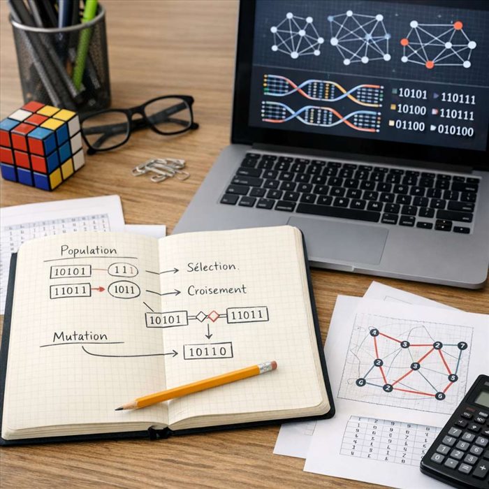 Algorithme génétique en optimisation combinatoire : guide clair